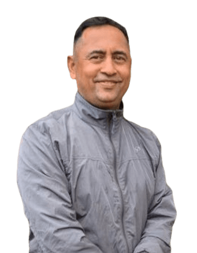 Portrait of Mr. Krishna Murari Acharya, Director