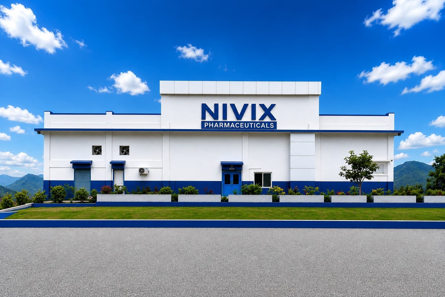Pharmaceutical production facility at Nivix Pharmaceuticals