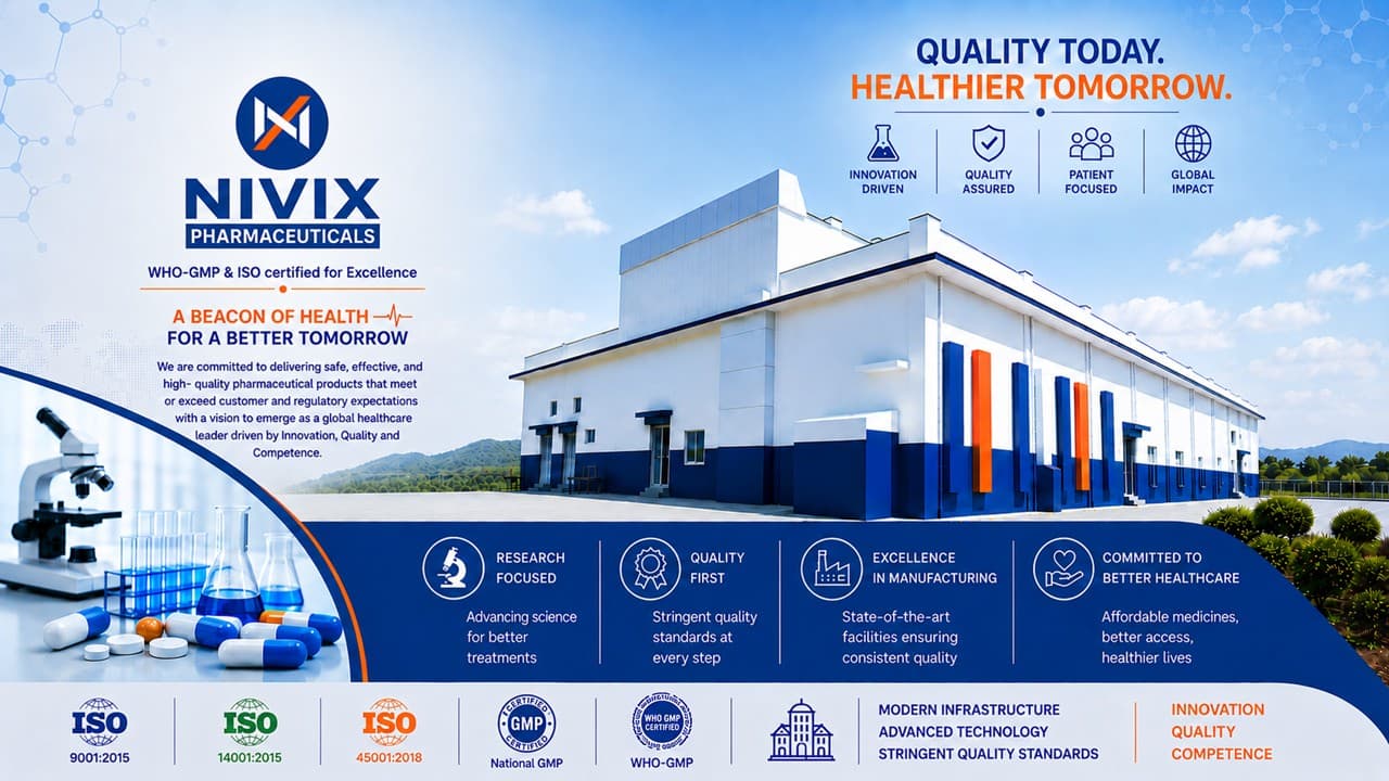 HR & Admin Department department at Nivix Pharmaceuticals