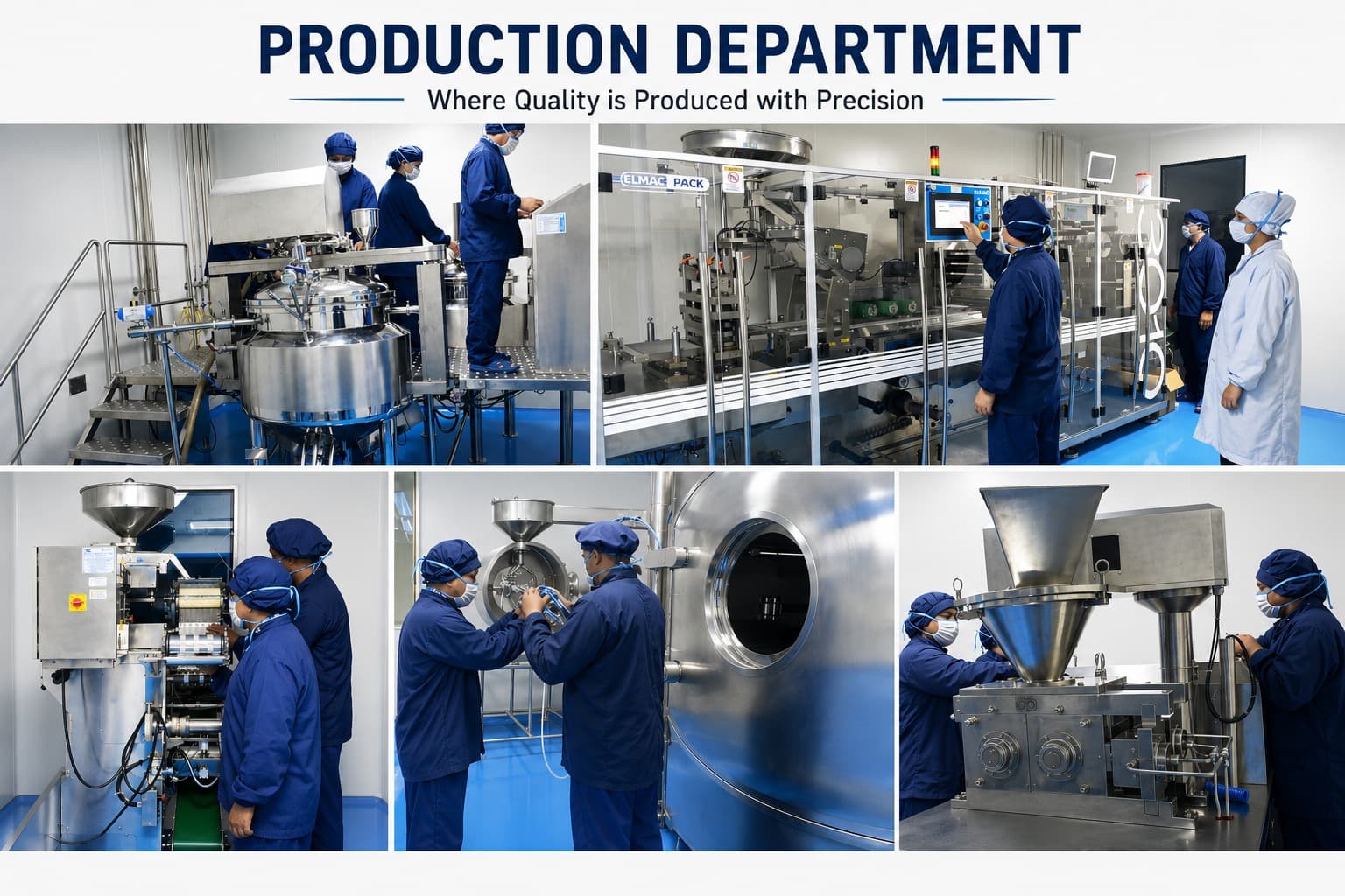 Production Department department at Nivix Pharmaceuticals