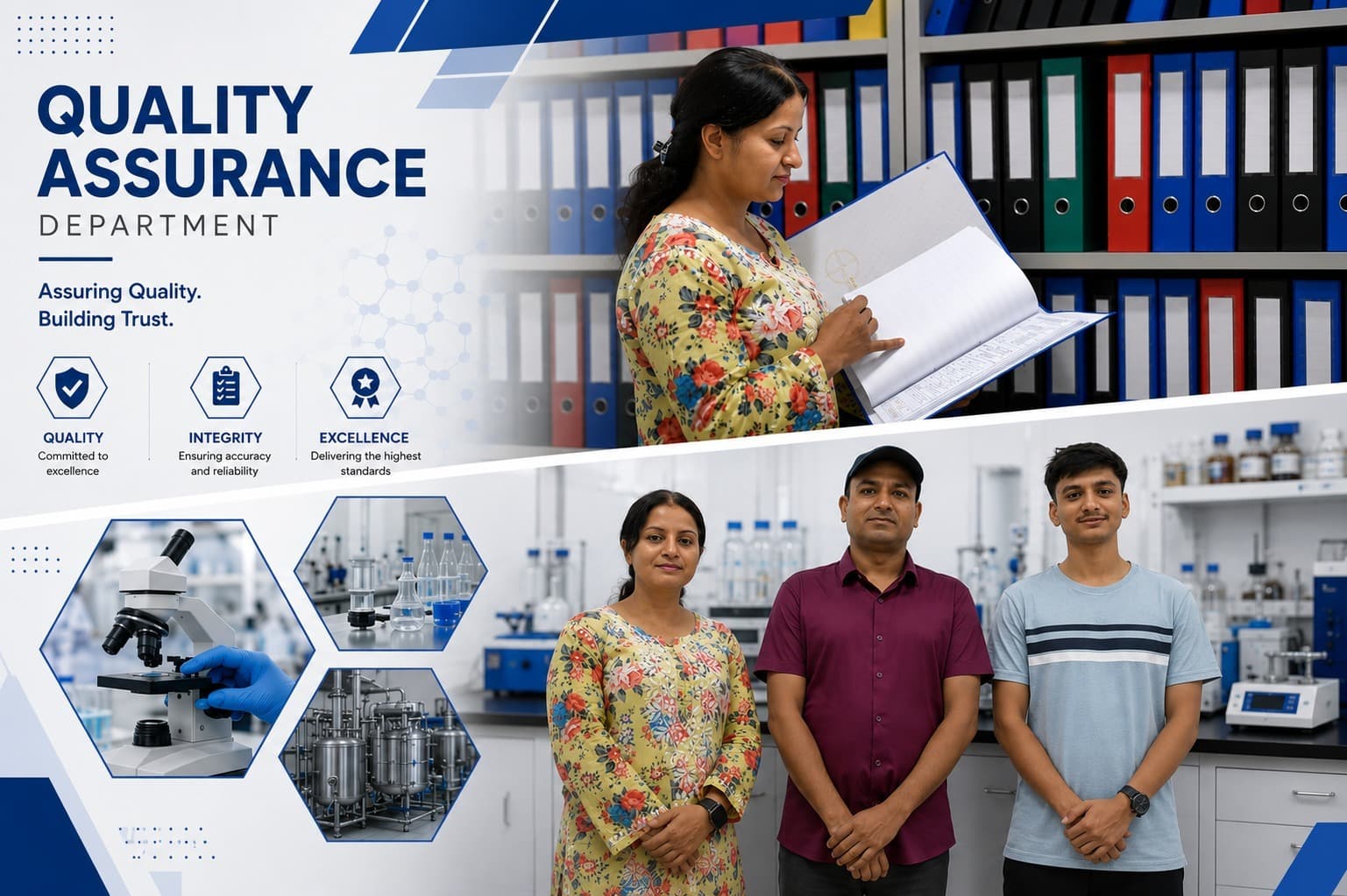 Quality Assurance Department department at Nivix Pharmaceuticals